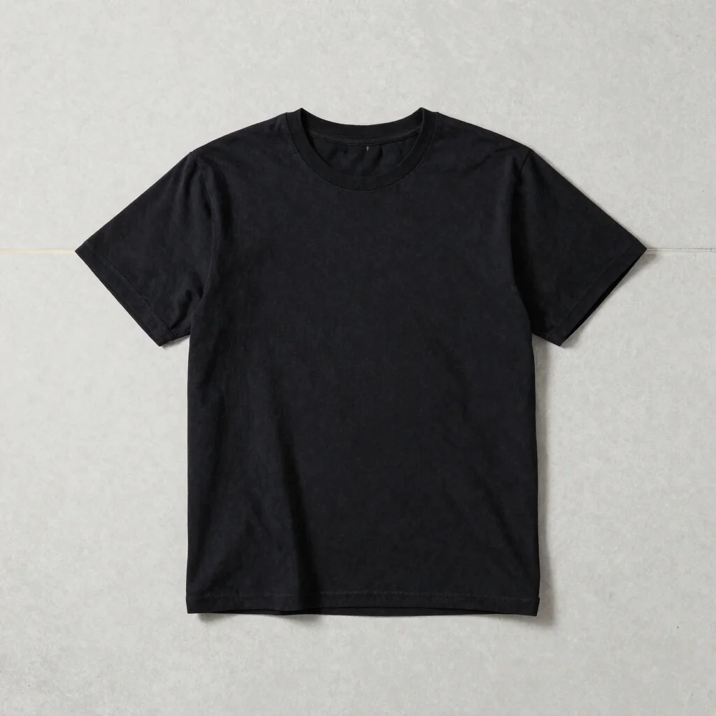 Playera Negra Esencial