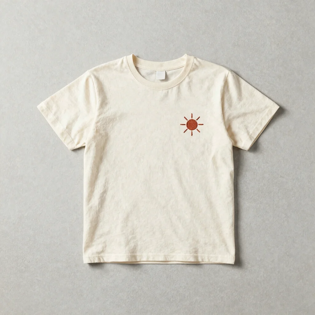Playera Sol Bordado